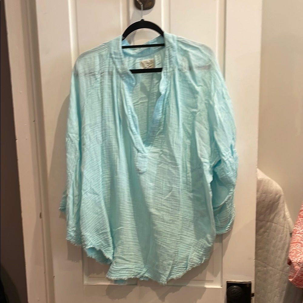 9 Seed Light Blue Women's Tunic